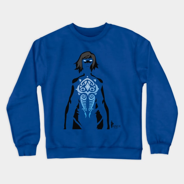 Avatar State Korra Crewneck Sweatshirt by Prince_Tumi_1